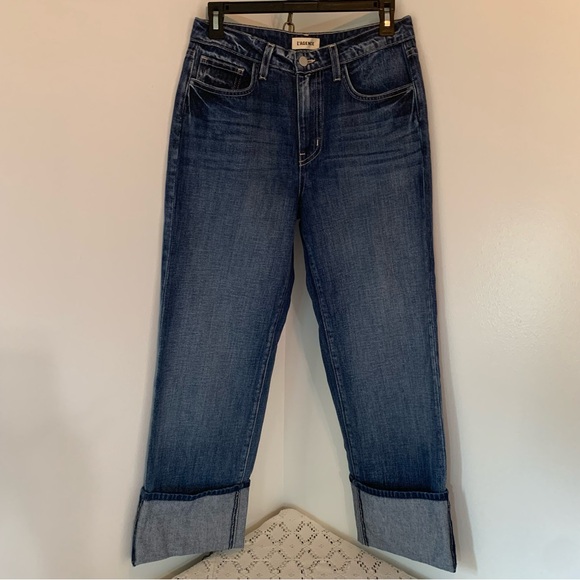 L’AGENCE Leighton Cuffed Stovepipe Jeans - Picture 5 of 12